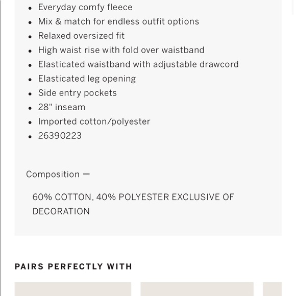 PINK VS campus jogger campus quarter zip pullover blue breeze sans classic - Picture 15 of 15